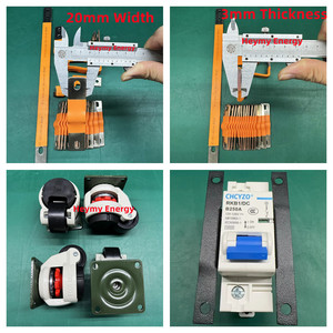 Heymy V2 Vertical Box Nuevo diseño 15kwh Lifepo4 Caja de batería Caja incorporada JK BMS 2A Active <span class=keywords><strong>Balance</strong></span> 48V Caja de pie con ruedas - Product Image 6