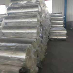 I produttori di materiali isolanti termici vendono rotolo di lana di roccia feltro/lana di roccia speciale per l'isolamento termico della pipeline - Product Image 6