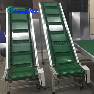 ناقل حزامي عالي الانحدار من البي في سي 30-60 ° لمعالجة الحبوب والبذور في المصانع الزراعية - Product Image 3