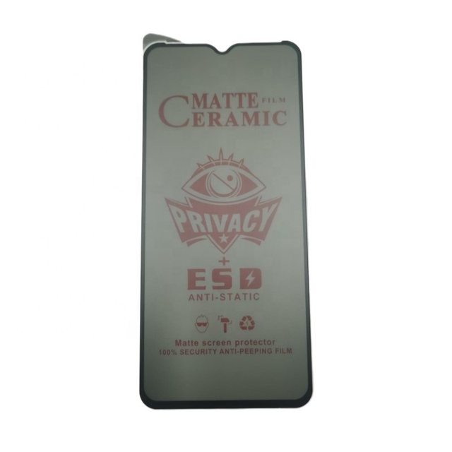 9D Ceramic Matte Privacy Screen Protector for Samsung Galaxy S24 S25 Plus ultra