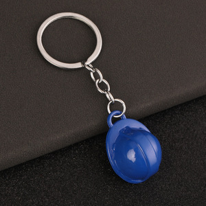Portachiavi con Mini Casco di Sicurezza da Costruzione, <span class=keywords><strong>Regalo</strong></span> Originale <span class=keywords><strong>per</strong></span> Edili, Ingegneri, Artigiani, Manager di Cantiere, Geometri - Product Image 2