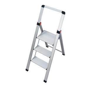 GIERRE - BS400 Taburete de aluminio con riel de alta seguridad-EAN 8013186010444 TABURETES - Product Image 1