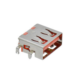 הנוכחי גדול af usb 2.0 מחבר נקבה כתום pbt 1.9 מ "מ סוג בורד נמל טעינה מהיר טעינה - Product Image 4