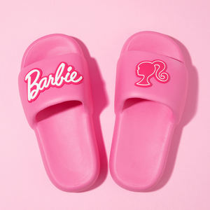 Pantuflas de Baño MINISO Serie <span class=keywords><strong>Barbie</strong></span> Rosa Suave, Material Eva Cómodo, Suela Antideslizante, Diseñadas para el Máximo Confort en el Hogar - Product Image 3
