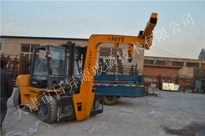 Schwerlast-Entladevorrichtung für Gabelstapler zum Be- und Entladen von Glasscheiben - Product Image 2