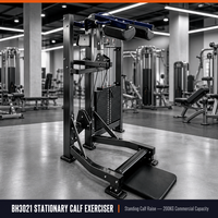 ZOFAN Appareil de musculation pour mollets debout, équipement de force avec pile de poids pour salle de sport commerciale, faible MOQ, OEM, ODM
