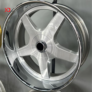 Jantes forgées de 22, 24, 26 pouces, finition polie, entraxes 5x127, 5x112, 5x114.3, 5x120, 5x100, X108, style Impala SS, pour jantes 2 pièces 95 96 26 24 - Product Image 6