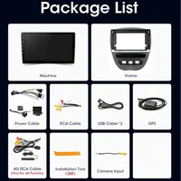 Radio de coche Android para Peugeot 107 Toyota Aygo Citroen C1 2005-2014 reproductor de vídeo Multimedia Carplay inalámbrico 2DIN unidad principal de DVD