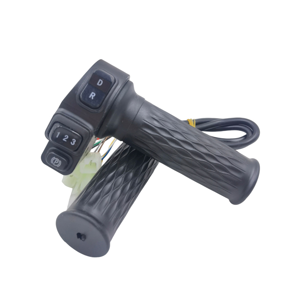 3 Speed DR Electric Bike Bicycle Grip E Bike Handle Switch Twist Throttle Accelerator for Electric Bike Bicycle/e-bike/scooter