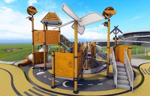 Découpe CNC personnalisée 6mm 8mm <span class=keywords><strong>10mm</strong></span> 12mm <span class=keywords><strong>panneau</strong></span> <span class=keywords><strong>stratifié</strong></span> <span class=keywords><strong>compact</strong></span> HPL pour l'amusement extérieur des enfants - Product Image 2