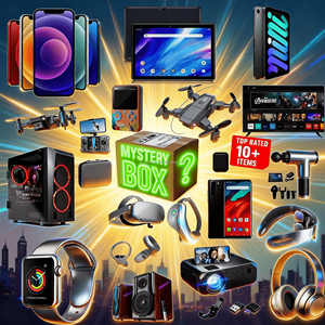 Caja Misteriosa de la Suerte: Cajas Sorpresa con Smartwatch, Controlador de Juegos, Relojes Electrónicos para Fiesta, Gafas <span class=keywords><strong>Meta</strong></span>, Anillo Inteligente y Reloj - Product Image 6