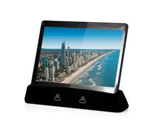 2022 OEM 10 inç android 2gb/16gb rom tablet müşteri geri bildirim cihazı otel tablet pc ile kablosuz şarj otel kullanımı için