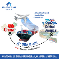Expédition maritime la moins chère vers l'Amérique latine - Transitaire Dropshipping de Chine vers GT/CR/SV/NI/HN...