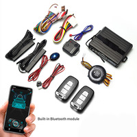 Système d'alarme de voiture BLE APP, entrée sans clé bidirectionnelle, démarrage par bouton-poussoir, télécommande de sécurité