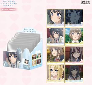 กล่องสุ่มการ์ตูนอนิเมะ Xinghe Rascals Doess Nots Dreams Ofs Bunnys <span class=keywords><strong>Girl</strong></span> <span class=keywords><strong>Senpai</strong></span> ซีรีส์ 3 จำนวน 40 กล่อง ขายส่ง พร้อมแผ่นชิกิชิขนาดเล็กสำหรับสะสม - Product Image 2