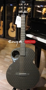 Guitare acoustique folk <span class=keywords><strong>Enya</strong></span> X4 Pro 36/41 pouces, corps en fibre de carbone, dos en fibre de carbone, côtés en acajou, ébène pour boîte électrique antichoc - Product Image 3