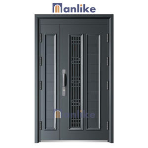 Anlike Africa Villa Turkish Classic Pare-balles <span class=keywords><strong>Entrée</strong></span> extérieure étanche Double <span class=keywords><strong>porte</strong></span> de sécurité en acier - Product Image 5