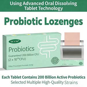 Complément Alimentaire Probiotique en Comprimés Oraux Dissolvables 200 Milliards de UFC Fibres Prébiotiques Biologiques Soutien à la Santé Intestinale <span class=keywords><strong>et</strong></span> Immunitaire - Product Image 3