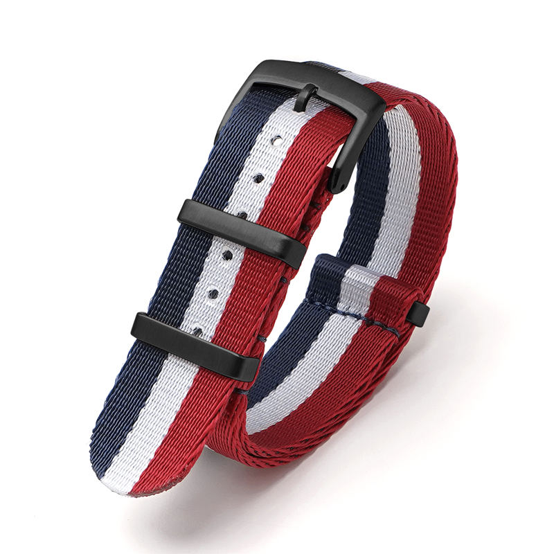 6 # rouge et blanc et bleu + boucle de noir