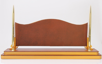 Plaque de bureau officielle personnalisée en bois, prix de gros, haute qualité, nouveau design, plaque de table vierge, souvenir, récompenses
