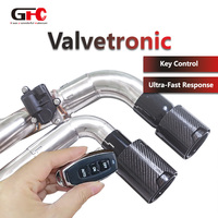 Système d'échappement GFC personnalisé pour BMW M340i G20 3.0T 2025, embouts quadruples Valvetronic pour tuyau d'échappement en acier inoxydable poli miroir