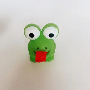 24pcs Popular Crazy Novelty Cheaper Press Fidget Soft Squeeze Frog Dinosaur Animal Toys For Kids And Adult