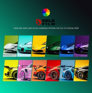 Película Protectora para Automóviles PET PPF de Color Personalizado, Autoregenerable, que Cambia de Color, Sin Residuos de Pegamento, Resistente a la Arena y a <span class=keywords><strong>los</strong></span> Rayos UV - Product Image 2