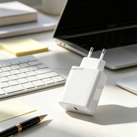 Cargador de Teléfono Móvil 17, 20W USB C, Cargador de Viaje con Enchufe para EE. UU., Reino Unido y UE, Carga Rápida de 40W, Adaptador de Corriente Tipo C para iPhone 17pro 16 15 14