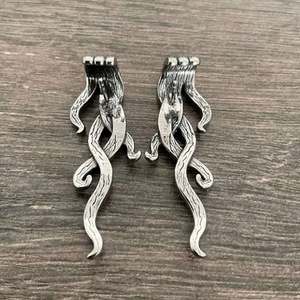 <strong>Octopus</strong> Tentacles Exaggerated <strong>Earrings</strong> Retro Niche Delicate <strong>Earrings</strong> Retro Design Sense of Temperament <strong>Earrings</strong> - Product Image 5