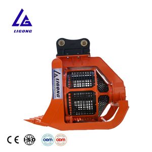 Seau d'écran hydraulique pour le travail à domicile de seau de tamis de sol de la <span class=keywords><strong>mini</strong></span> excavatrice 1-3 tonnes - Product Image 4
