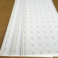 Panneau mural et de plafond en PVC ignifuge moderne le plus vendu avec grille de plafond pour salon
