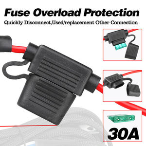 Produttore originale 12V/40A ad alta potenza da uno a due LED interruttore della luce cablaggio interruttore a bilanciere cablaggio - Product Image 3