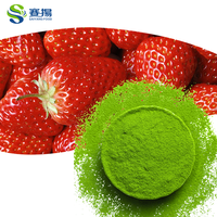 Poudre de Matcha Latte Fraise Bio en Boîte Personnalisée 30g – Marque Privée OEM