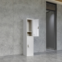 Armoires de rangement compactes en stratifié HPL métallique intelligentes et étanches sur mesure pour bagages, vestiaires de salle de sport, bancs pour salon et hôpital