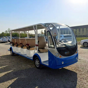 Vehículo Turístico Descapotable, Nuevo Diseño de Autobús Eléctrico para Hoteles y Resorts - Product Image 1