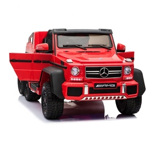 Con licencia <span class=keywords><strong>Mercedes</strong></span> Benz <span class=keywords><strong>AMG</strong></span> <span class=keywords><strong>G63</strong></span> <span class=keywords><strong>6x6</strong></span> ruedas niños paseo en coche 4 asientos con Control remoto - Product Image 3