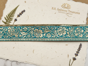 Beautiful Cotton Brocade Border Trim Attractive Colors Garment Decoration Home Decor DIY Crafts Wedding Outfits <b>Sewing</b> <b>Bags</b> - Product Image 3
