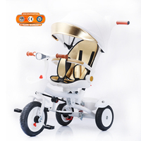 WQL Adorable nouveau tricycle pour bébé 4-en-1 / 4 1 Voiture à pousser Tricycle pour enfants / Tricycles moins chers pour bébés