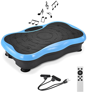 Plaque <span class=keywords><strong>vibrante</strong></span> exerciseur avec résistance marques de vibration de corps entier de plate-forme corps shaper exerciseur - Product Image 4