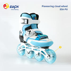 Popular Profissional Inline Speed Racing Patins Saudável Chassis De Alumínio E Liga De Carbono Elegante Design Ajustável Rolo - Product Image 5