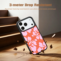 Coques de téléphone vierges à sublimation sous vide avec film magnétique antichoc à bords mats pour iPhone 17 16 15 Pro Max