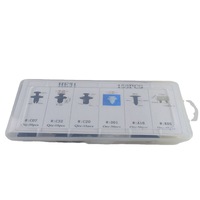 OEM C0352 150 pièces 6types de vis à rivet panneau de retenue pousser carrosserie intérieur plastique voiture Auto pare-chocs Clip pour BMW Clip clou de fixation
