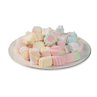 Vente chaude Fruité Personnalisé Aromatisé En Forme De Pastèque Guimauve Bonbons Usage Quotidien Emballé Dans Un Sac