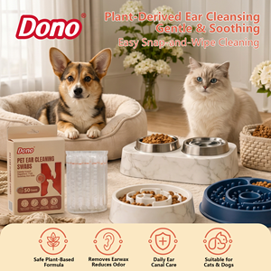 Coton-tiges pour le nettoyage des oreilles des chiens, <span class=keywords><strong>traitement</strong></span> contre les acariens des oreilles des chats, coton-tiges individuels pour chiens, bâtonnets de nettoyage des oreilles pour animaux de compagnie - Product Image 5