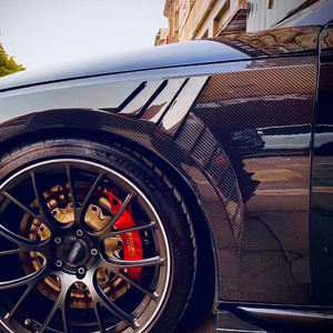 Garde-boue avant en Fiber de carbone de haute qualité pour AUDI A4 <span class=keywords><strong>S4</strong></span> RS4 2020 + garde-boue latéraux en carbone pièces d'auto de rechange - Product Image 5