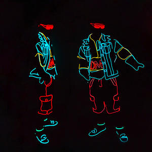 <span class=keywords><strong>Ropa</strong></span> Luminosa con Cable EL de Carnaval, <span class=keywords><strong>Ropa</strong></span> LED Luminosa Lista <span class=keywords><strong>para</strong></span> Usar, <span class=keywords><strong>Ropa</strong></span> de Baile Brillante de Neón, Disfraces <span class=keywords><strong>para</strong></span> Espectáculos Nocturnos - Product Image 1