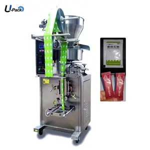 Automatic granule food pouch packaging machine for fava beans sesame chickpeas peanut nuts sunflower seeds pellet pack machine