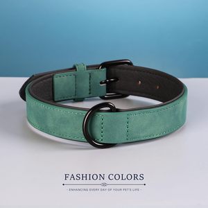 Wholesale Custom Logo Adjustable <b>Dog</b> Leather <b>Collar</b> - Product Image 4