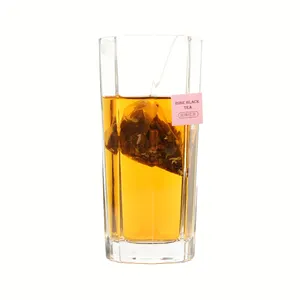 Prezzo di fabbrica rosa bustine di tè nero cinese originale tè nero caldo di vendita di tè profumato con petalo di rosa