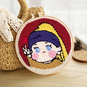 ของขวัญแฮนด์เมดเรียบง่าย - ชุดอุปกรณ์เย็บปักถักร้อยด้วยมือ - Product Image 1